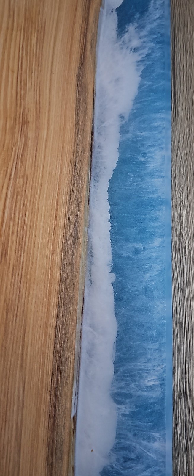 Ocean Epoxy Hickory Charcuterie Boards/Serving Board