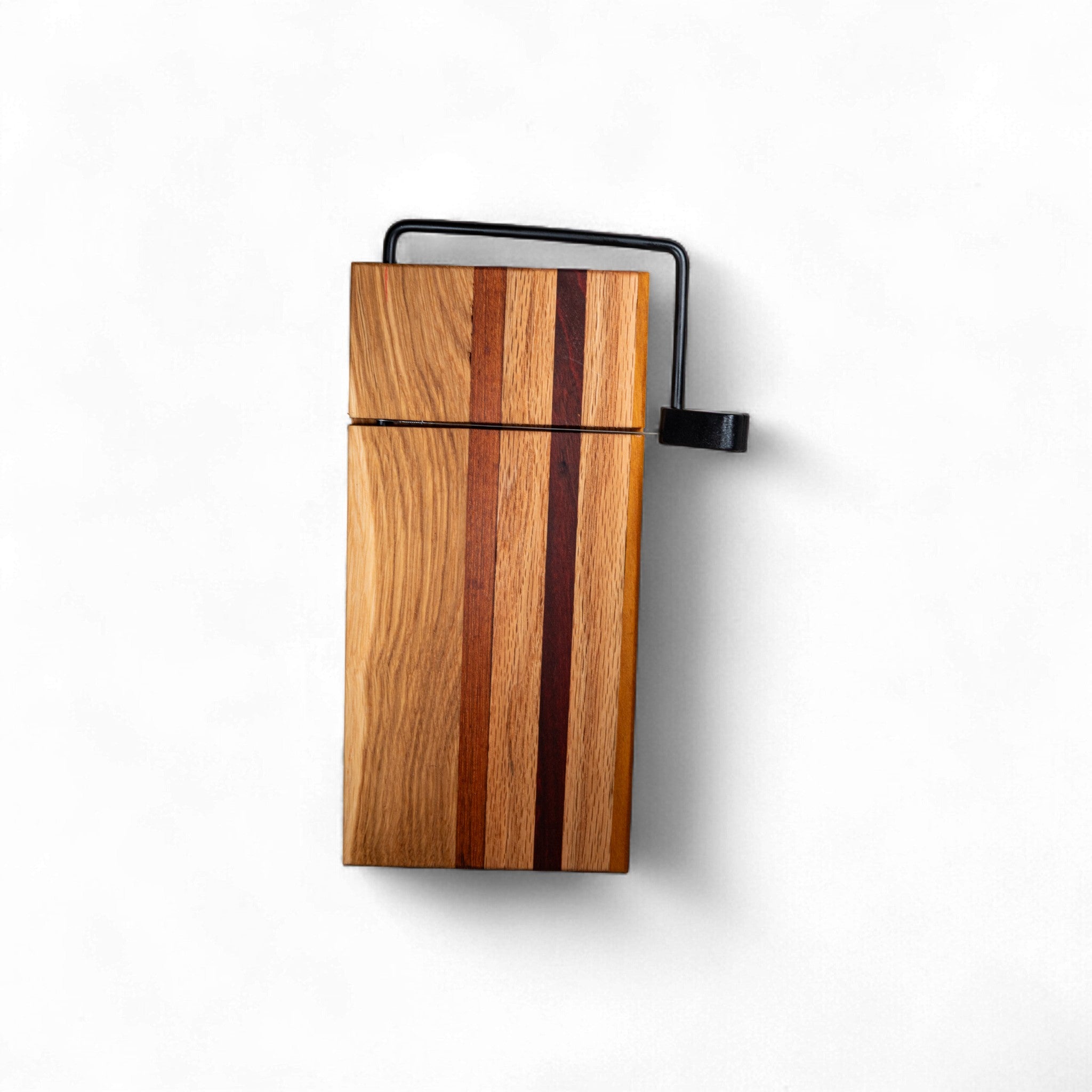 Ash, Cherry and Walnut Cheese Slicer Board