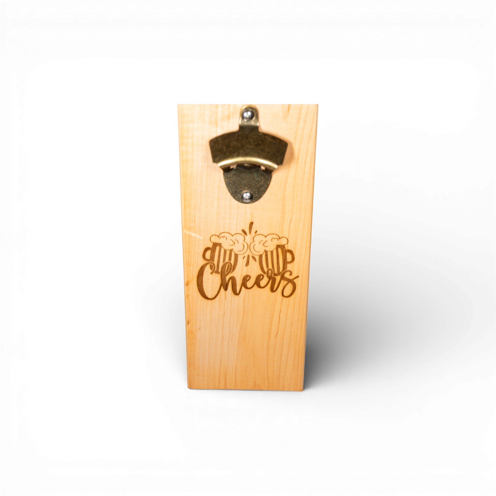 Cheers" Wall Mounted Magnetic Bottle Opener
