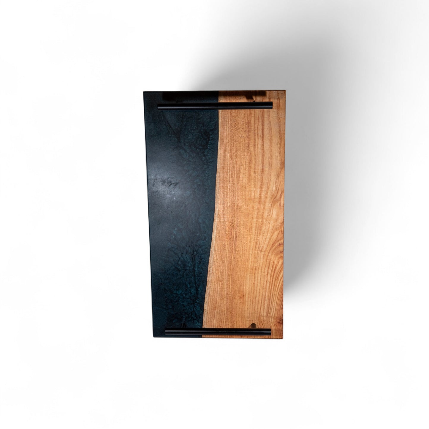 Coffee Dark Green Epoxy Charcuterie Boards/Serving Board