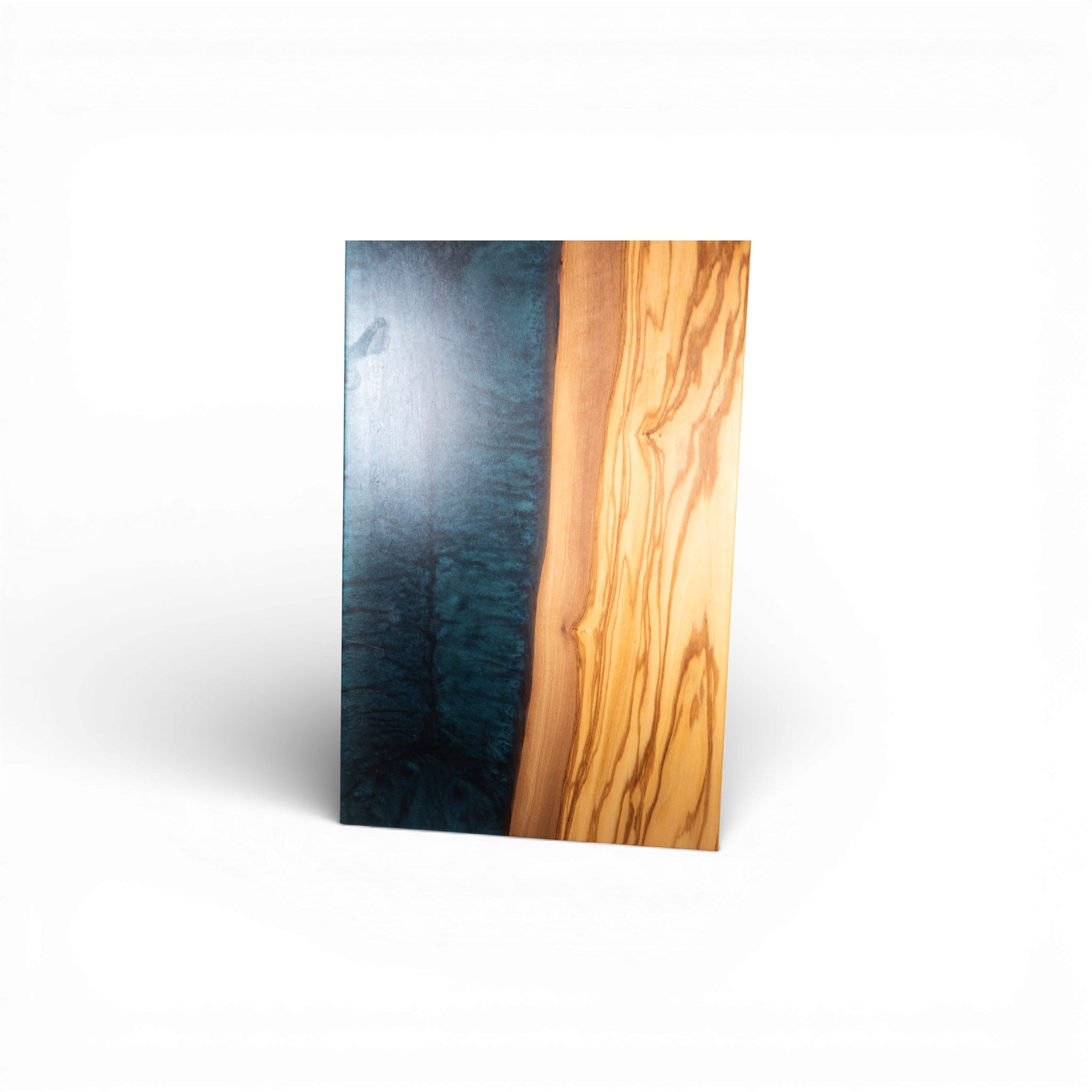 Olive Wood Gray Metal Epoxy Charcuterie Boards/Serving Board, Cutting Board