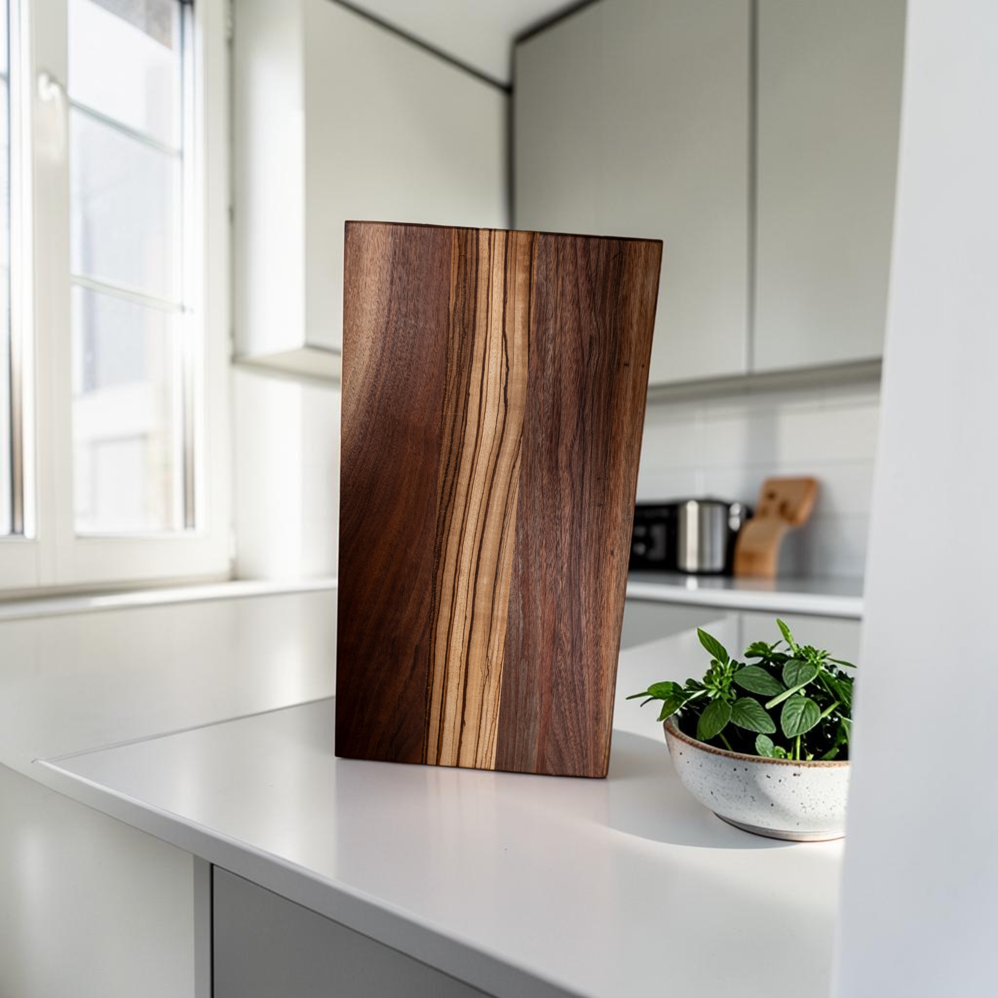 Walnut and Zebra Wood Charcuterie Boards/Serving Board/Cutting Bard