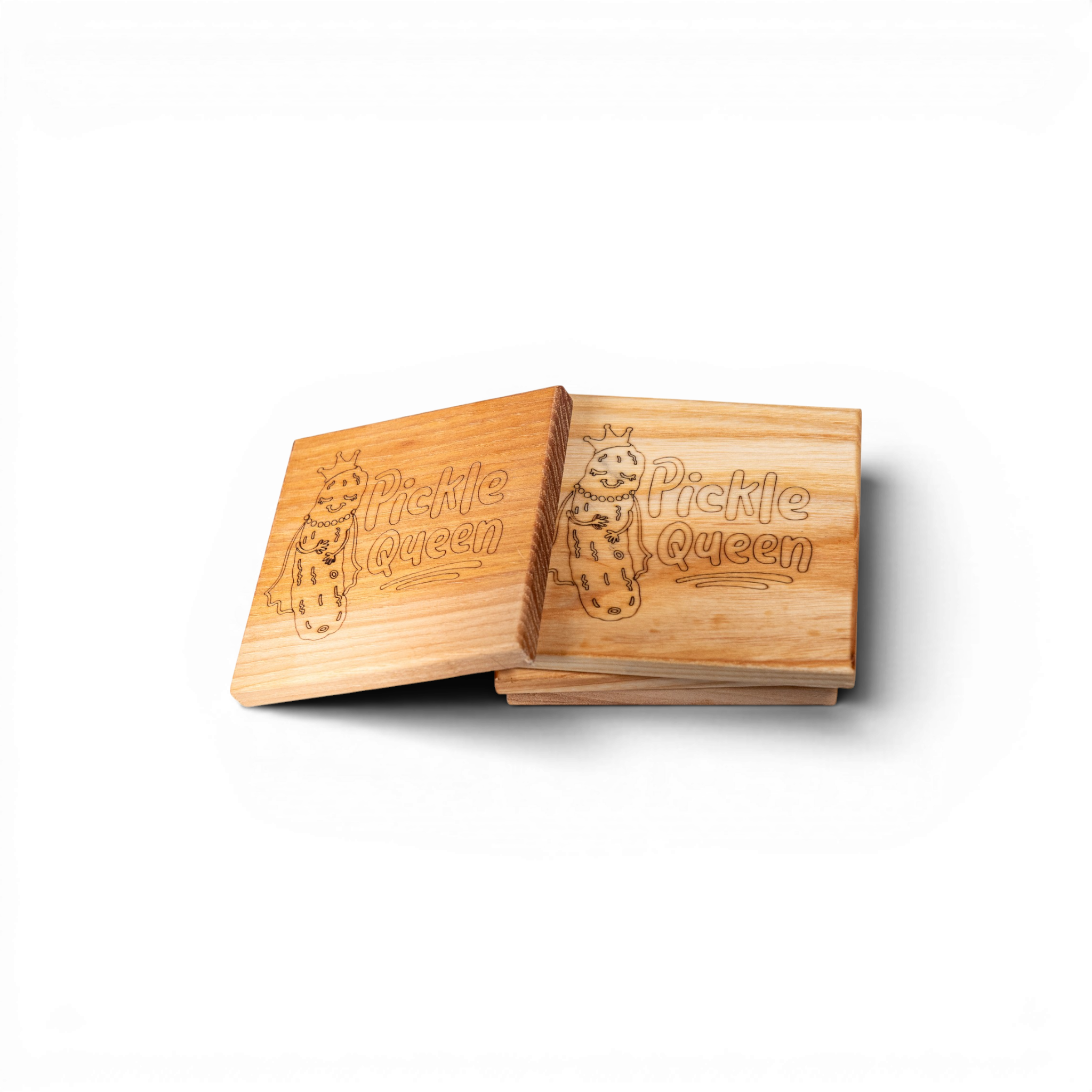 Maple Pickle Queen Dill Coaster