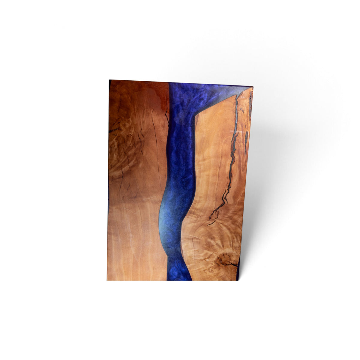 Purple Epoxy with Cherry Charcuterie Boards/Serving Board