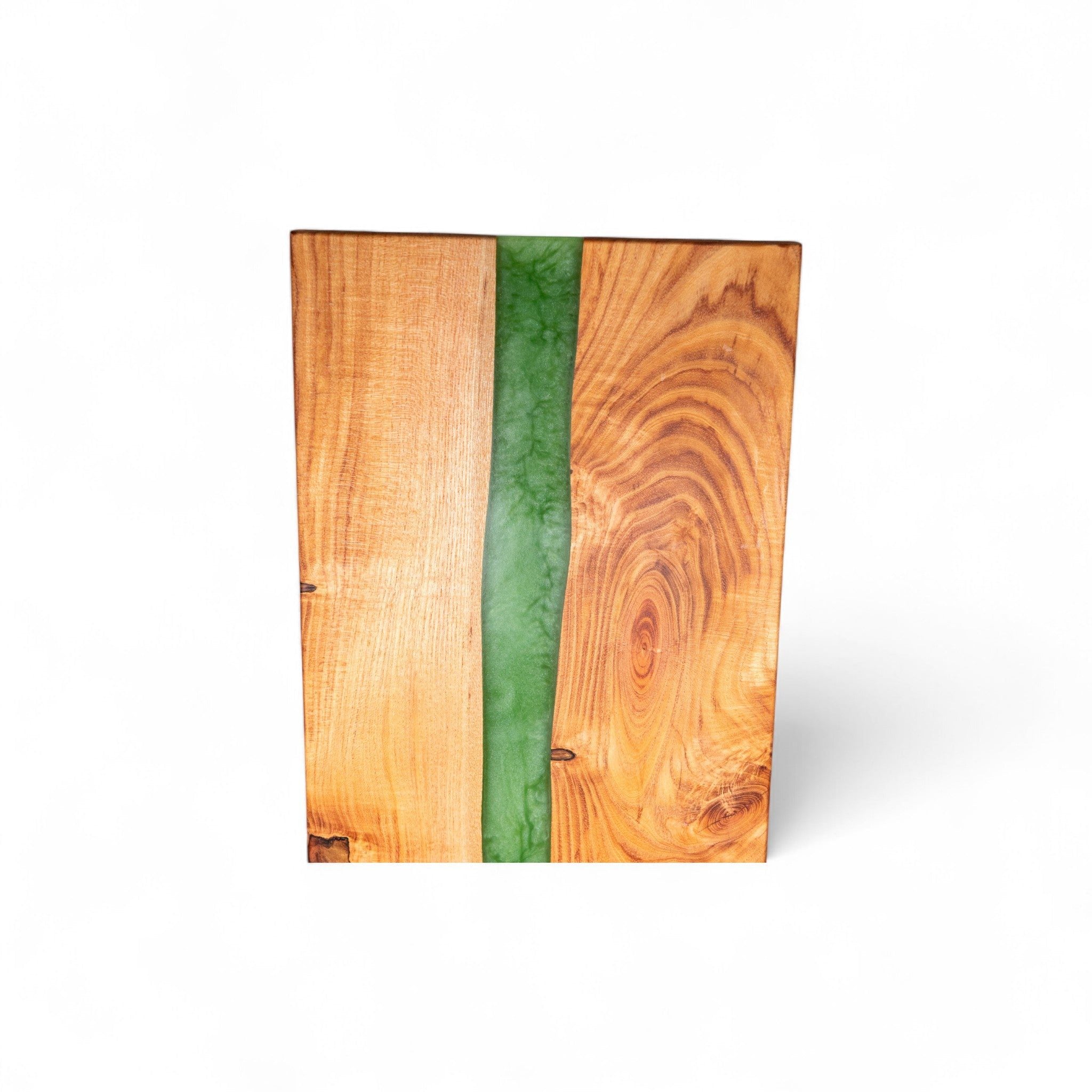 Jade Epoxy with Coffee Charcuterie Boards/Serving Board
