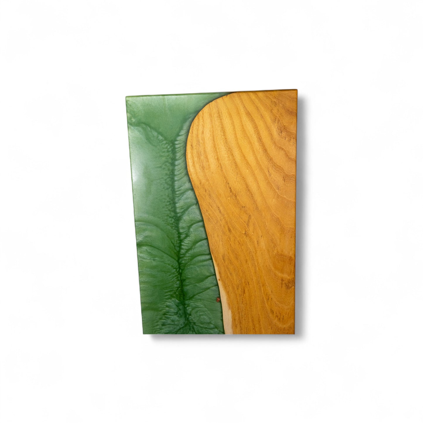 Mulberry Wood Jade Epoxy Charcuterie Boards/Serving Board, Cutting Board