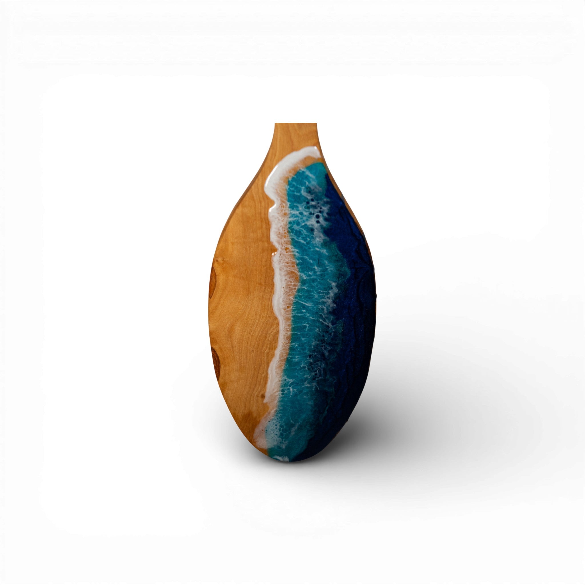Ocean Wave Olive Wood Charcuterie Boards, Serving Board, Cutting Board