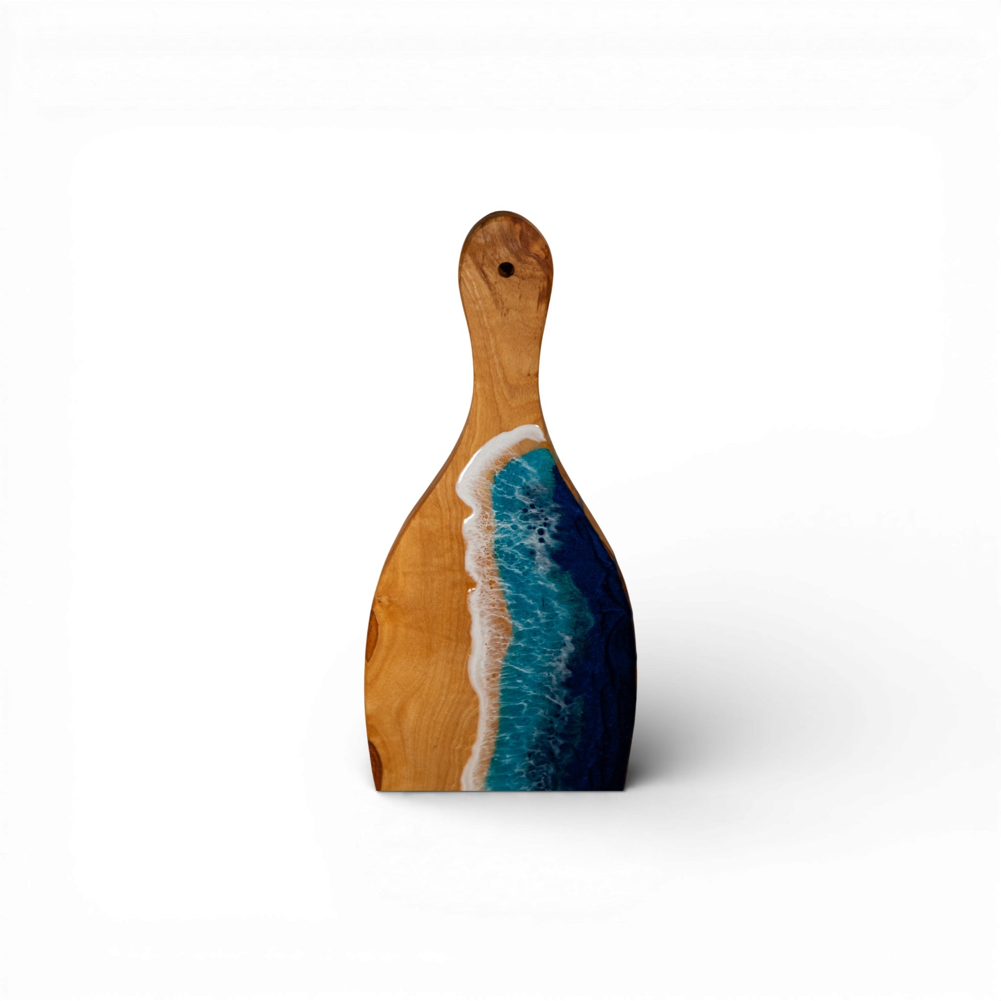 Ocean Wave Olive Wood Charcuterie Boards, Serving Board, Cutting Board