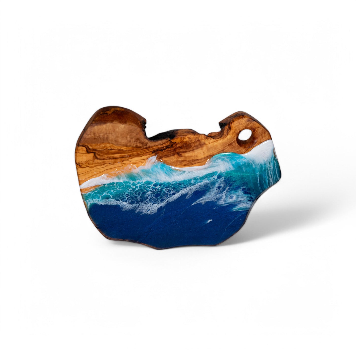 Ocean Wave Olive Wood Charcuterie Boards, Serving Board, Cutting Board