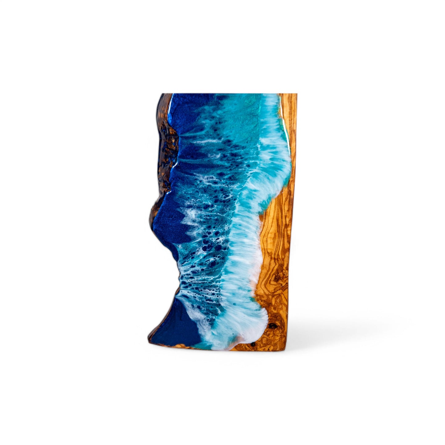 Ocean Wave Olive Wood Charcuterie Boards, Serving Board, Cutting Board