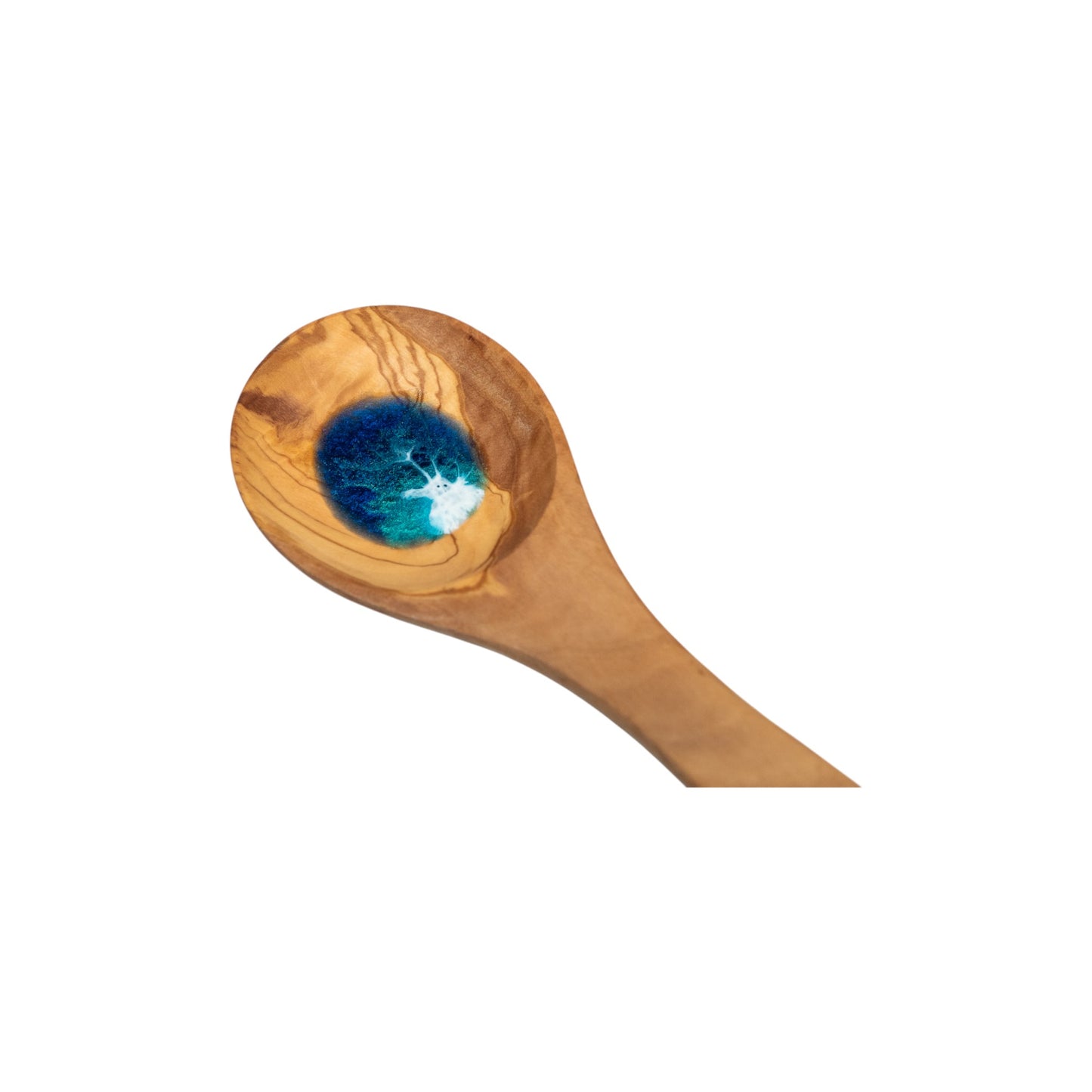 Ocean Wave Olive wood Spoon Rest