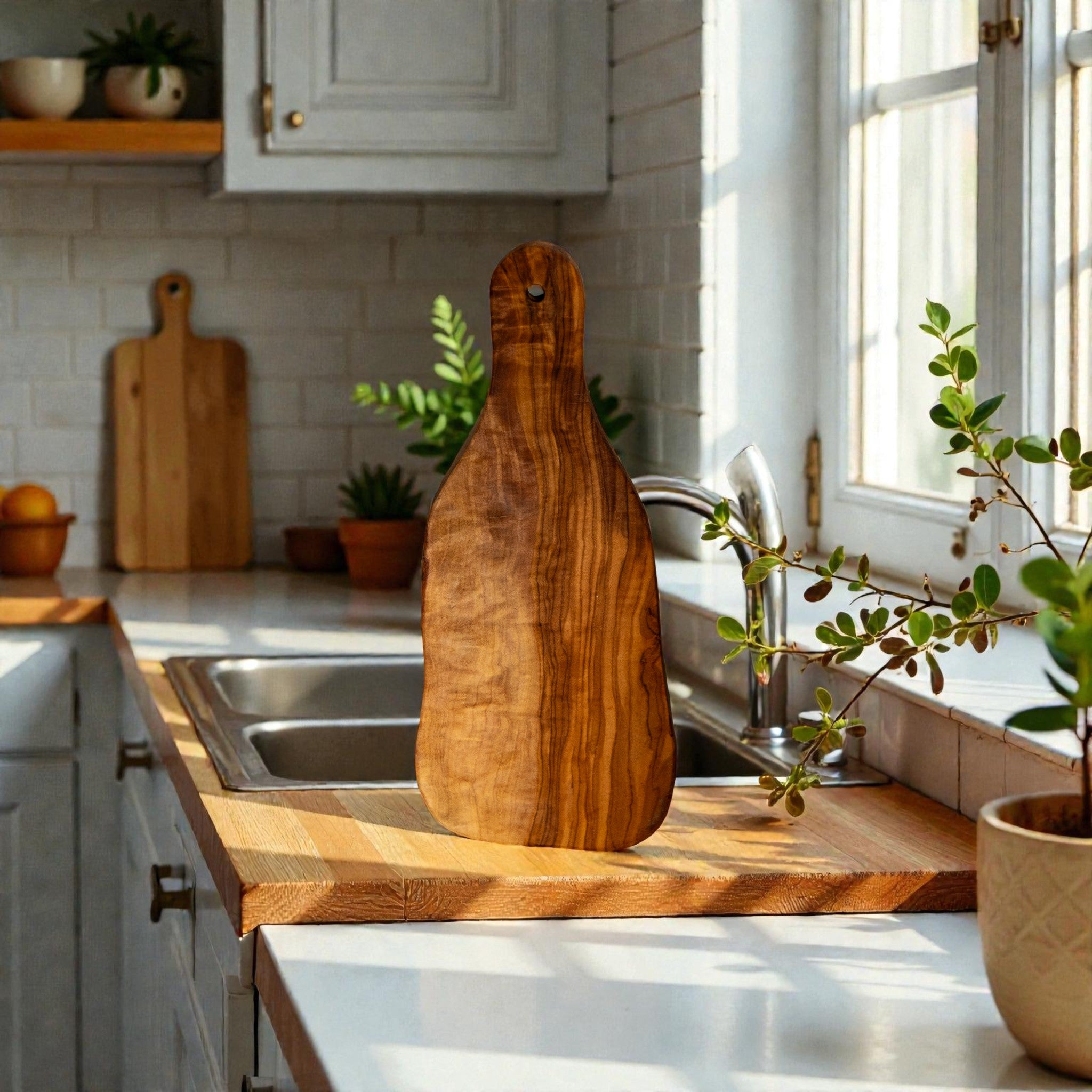 Olive Wood Charcuterie Board- Serving Platter