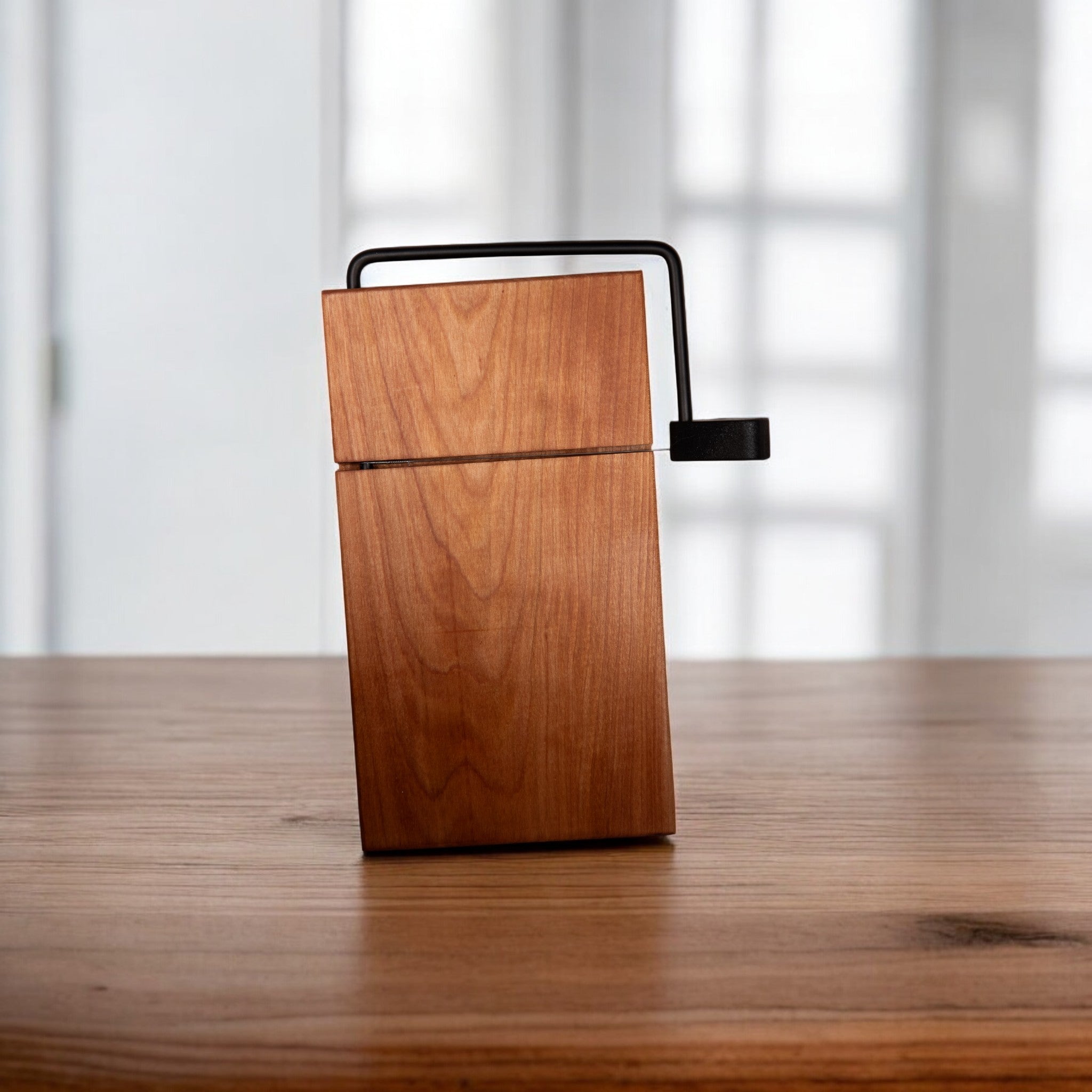 Red Birch Wood Cheese Slicer Board