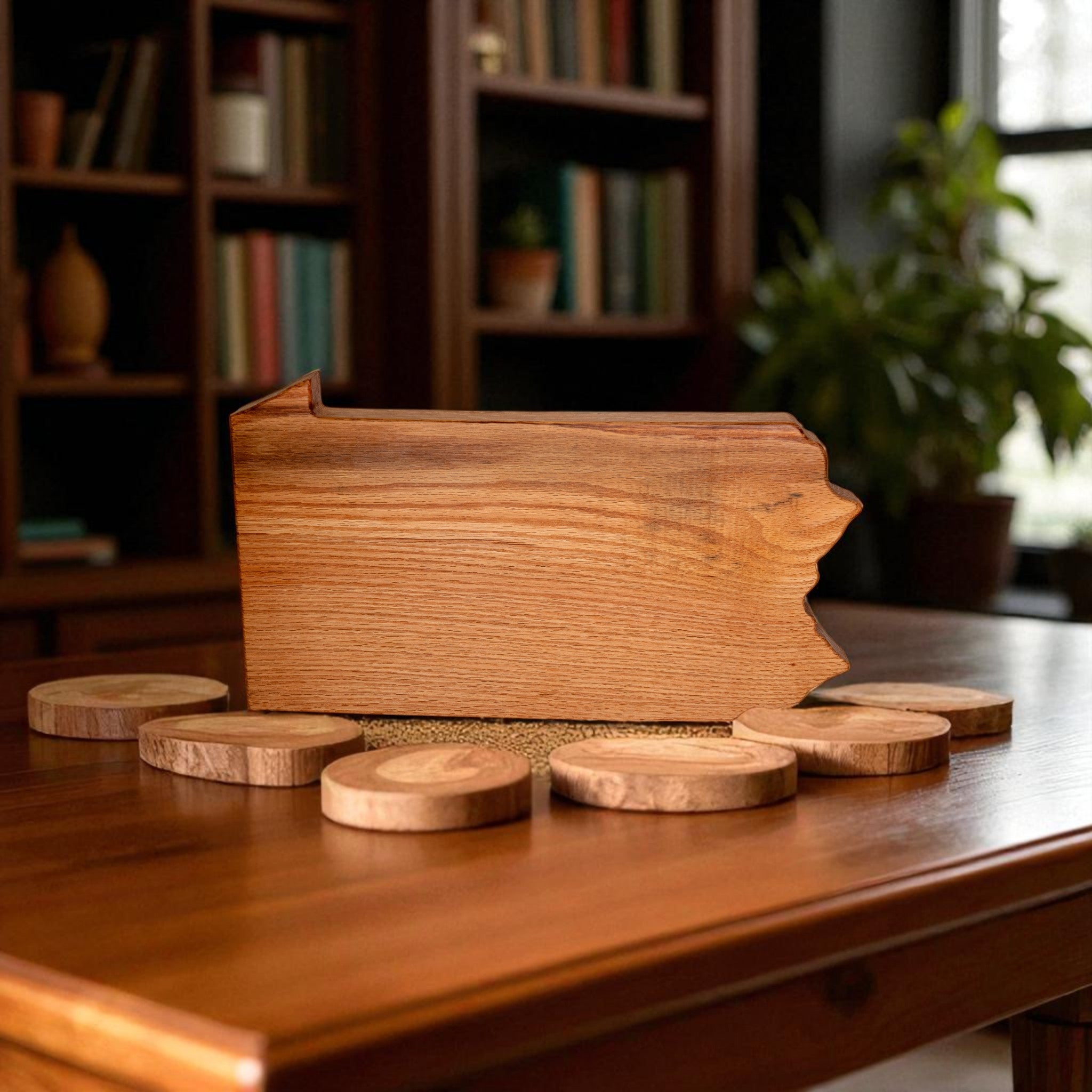 Red Oak Pennsylvania Charcuterie Boards/Serving Board/Cutting Board