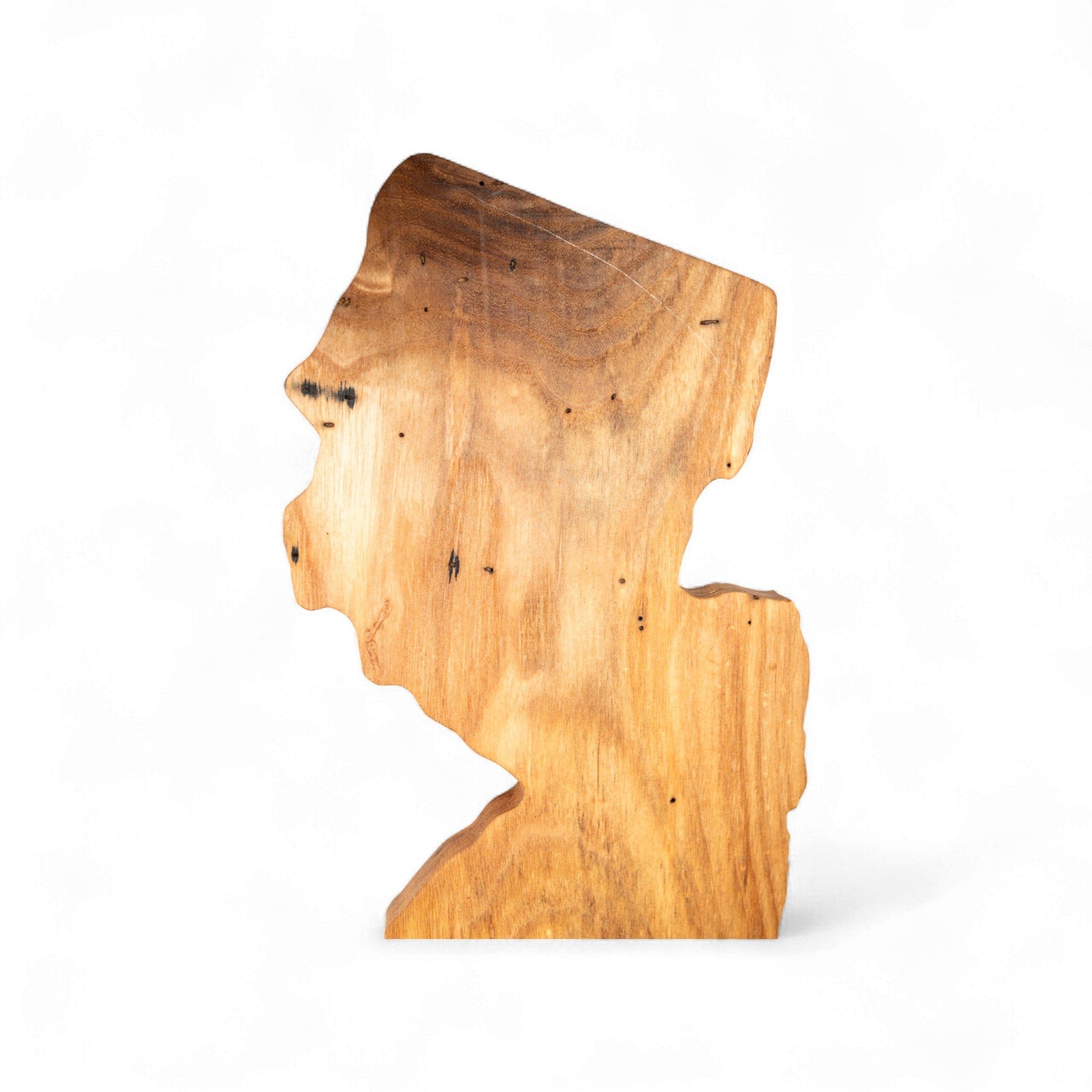 Rosie- Ash New Jersey State Shaped Cutting Board, Charcuterie board, Serving Board