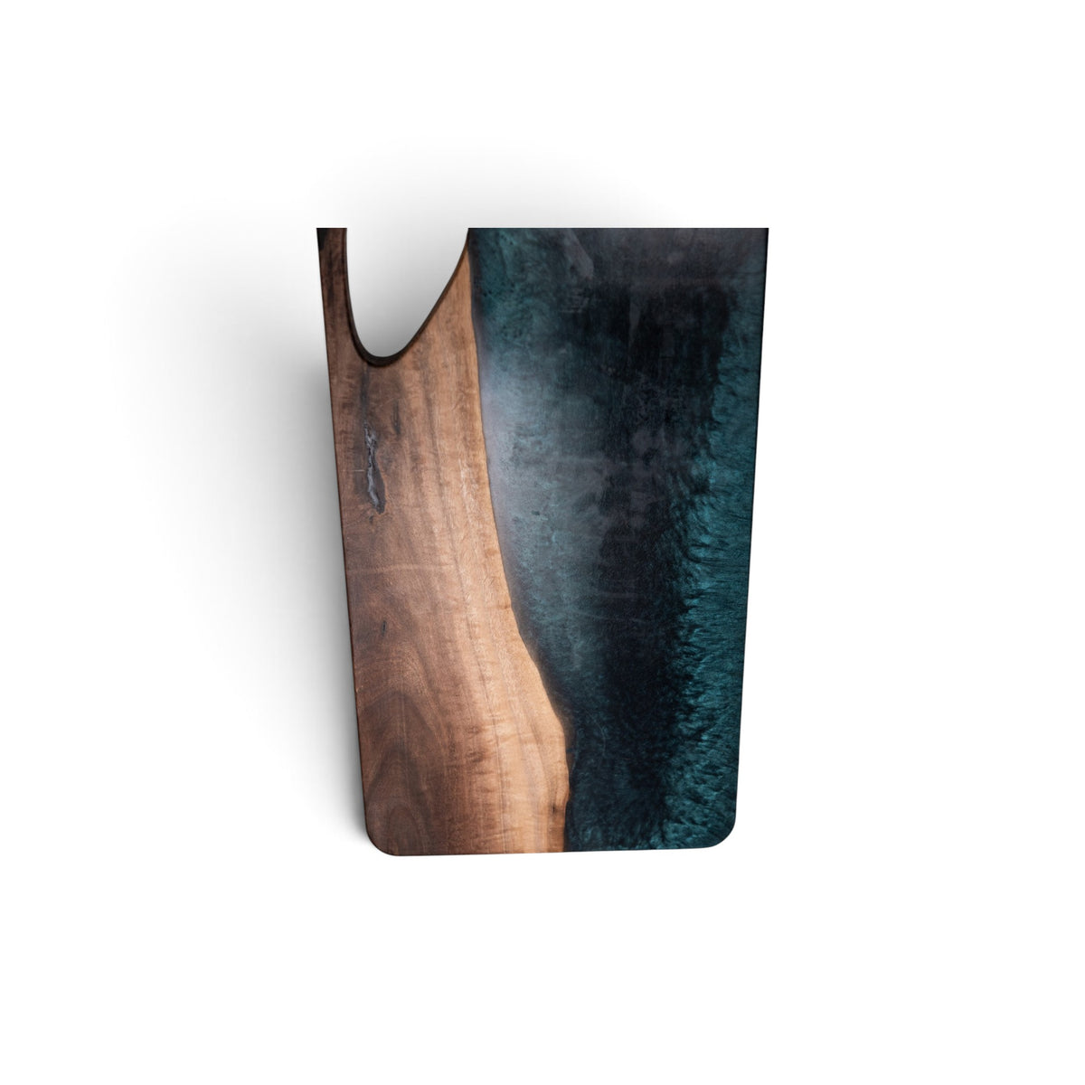 Walnut Wood Grey Epoxy Charcuterie Boards/Serving Board