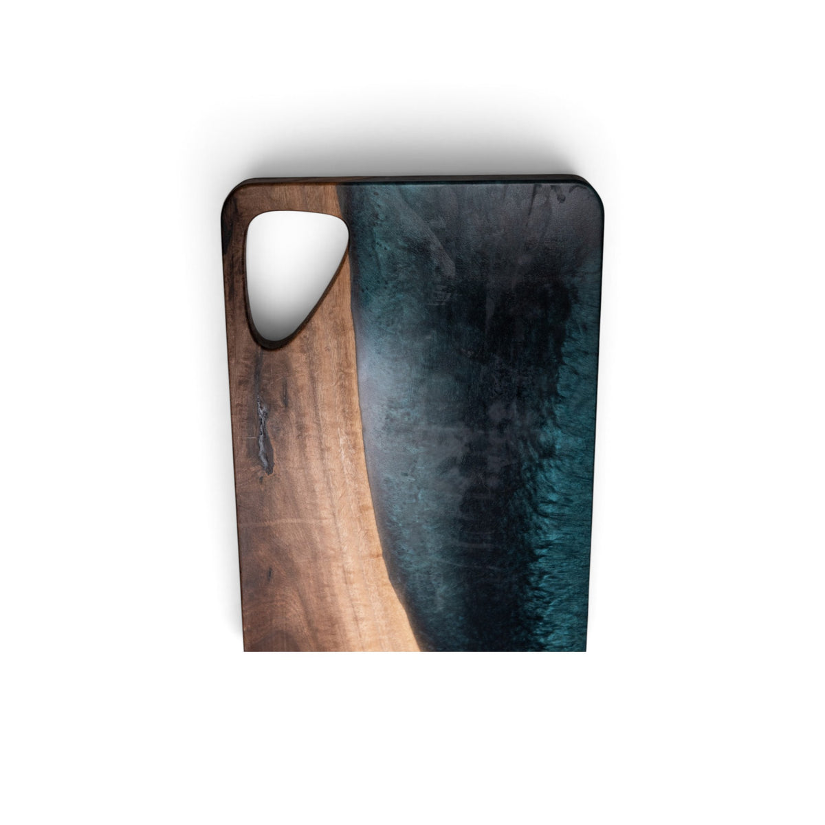 Walnut Wood Grey Epoxy Charcuterie Boards/Serving Board