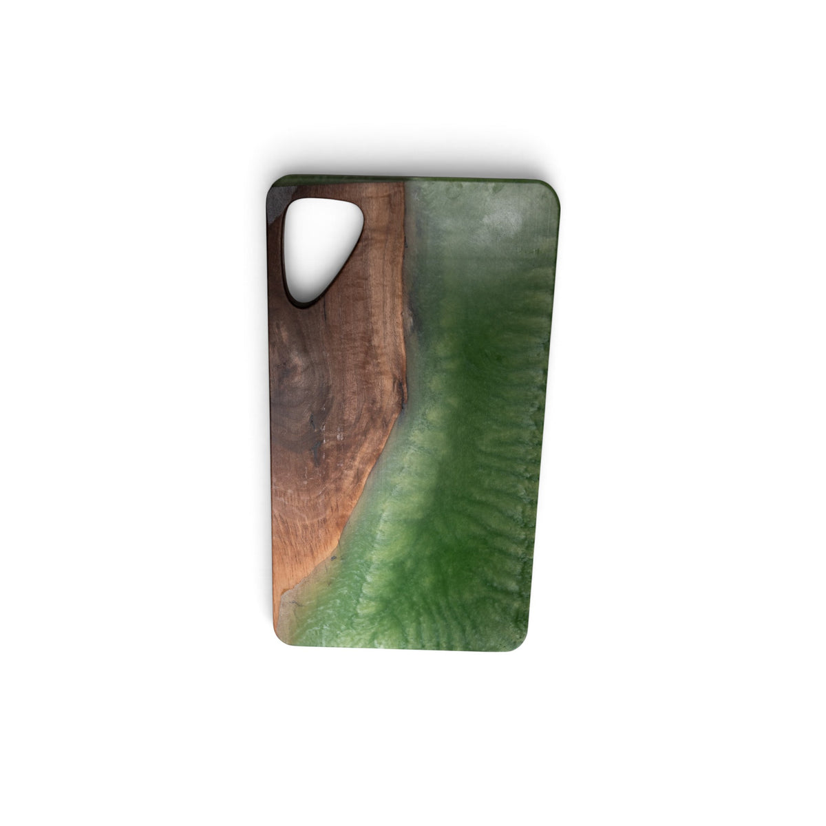 Walnut Wood Jade Epoxy Charcuterie Boards/Serving Board