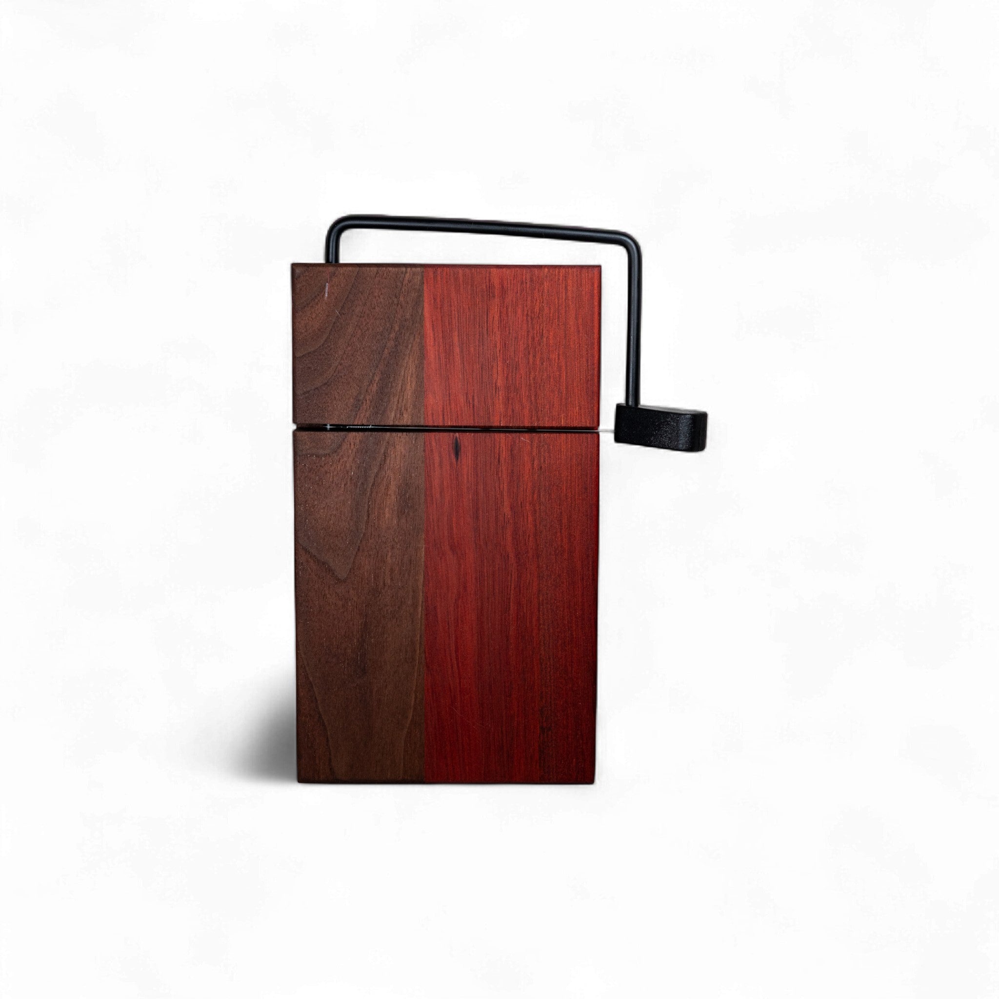 Walnut and Padauk Wood Cheese Slicer Board