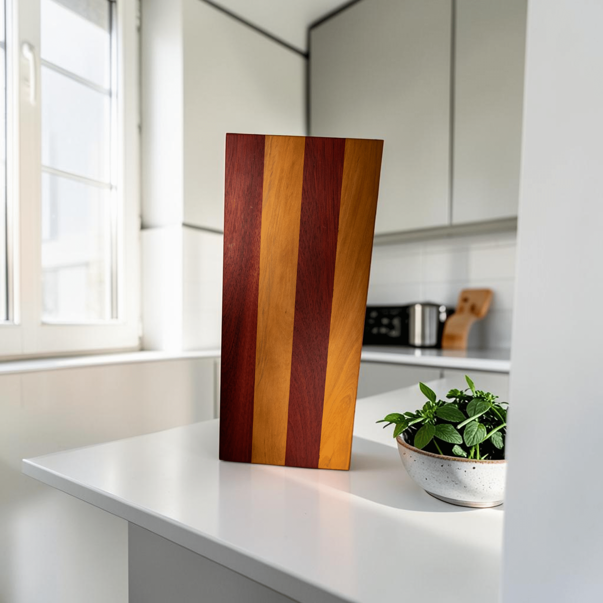 Yellow Heart and Blood Wood Charcuterie Boards/Serving Board/Cutting Bard