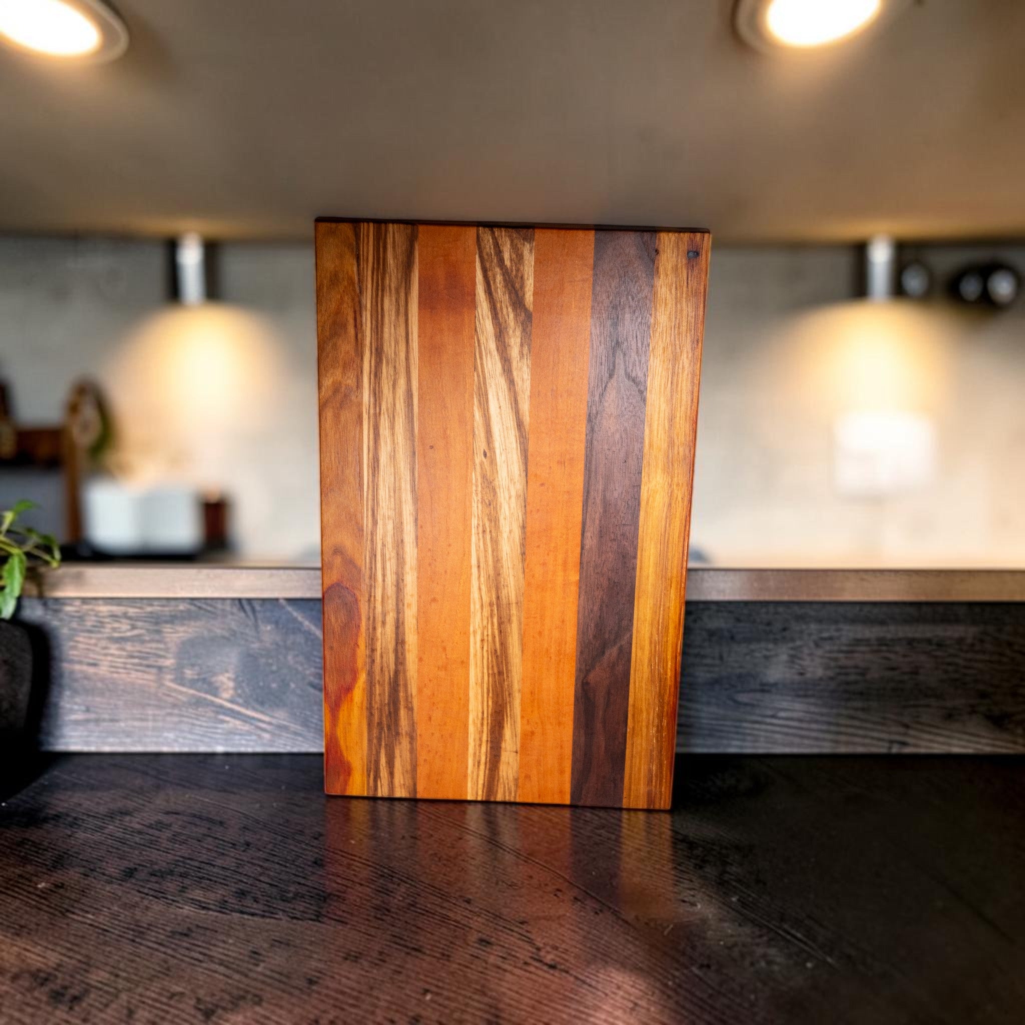 Zebra, Walnut and Cherryt Wood Charcuterie Boards/Serving Board/Cutting Board