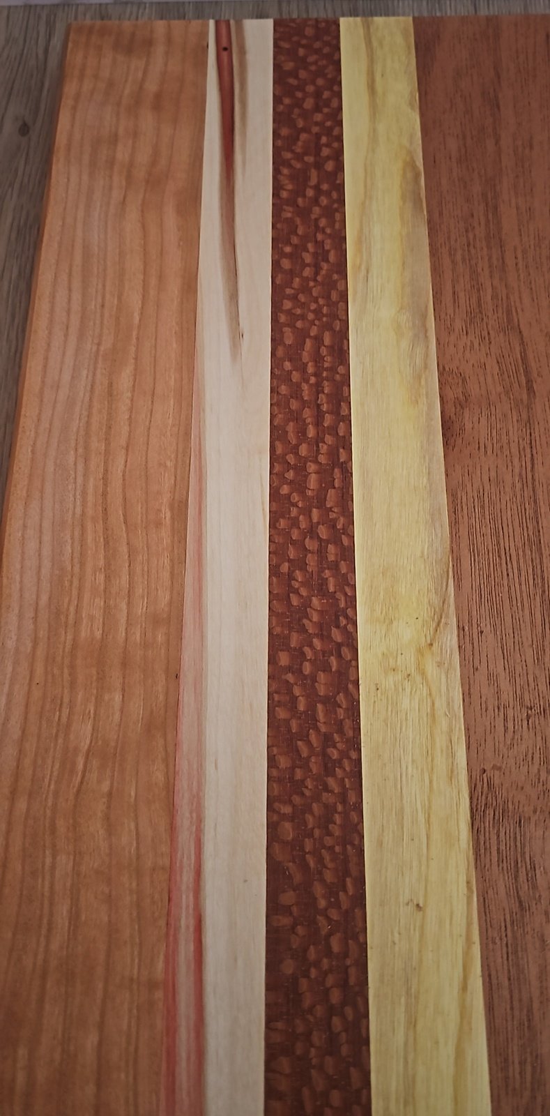 Cherry, Box Elder, Lace Wood and Mulberry Charcuterie Boards/Serving Board/Cutting Board