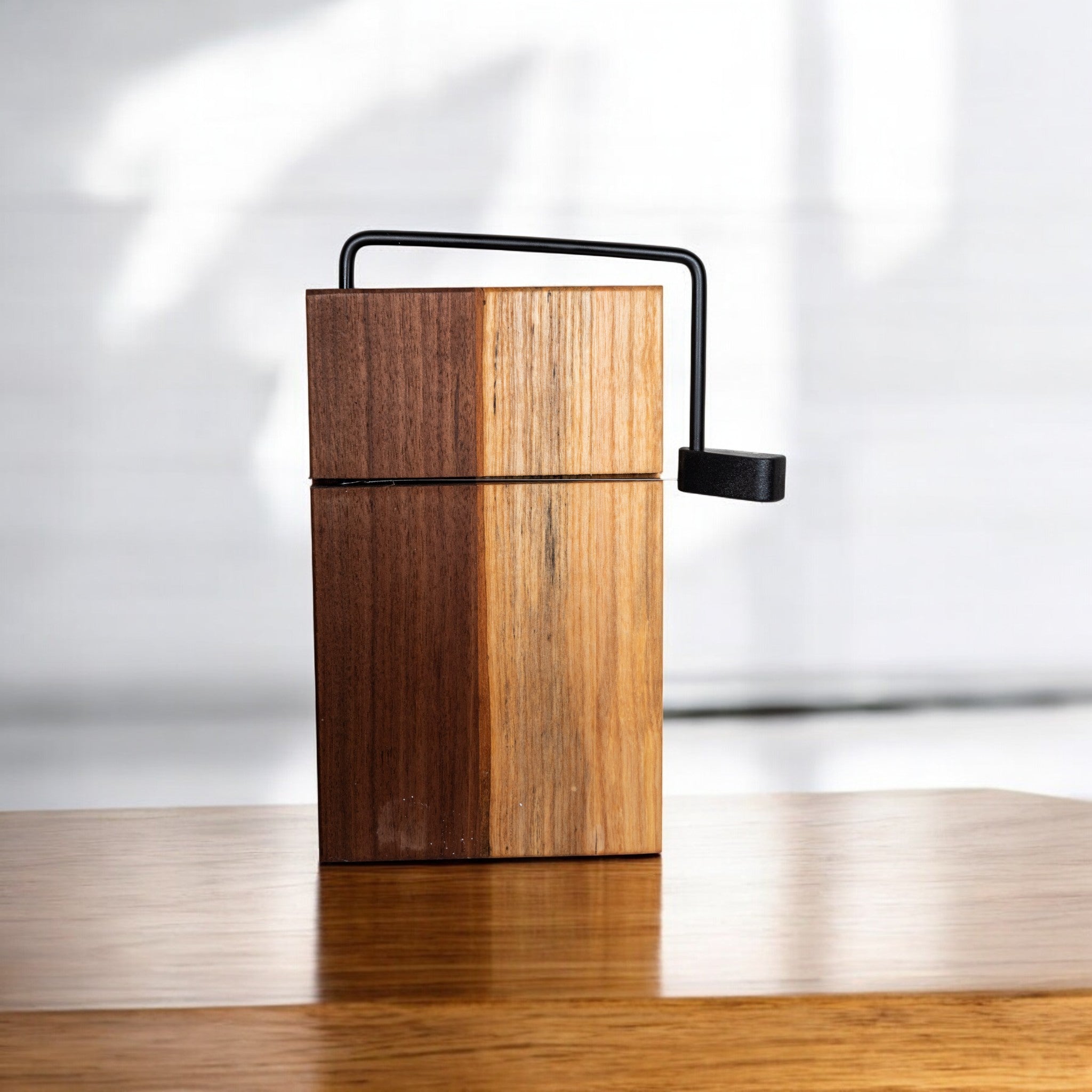Ash and Walnut Cheese Slicer Board