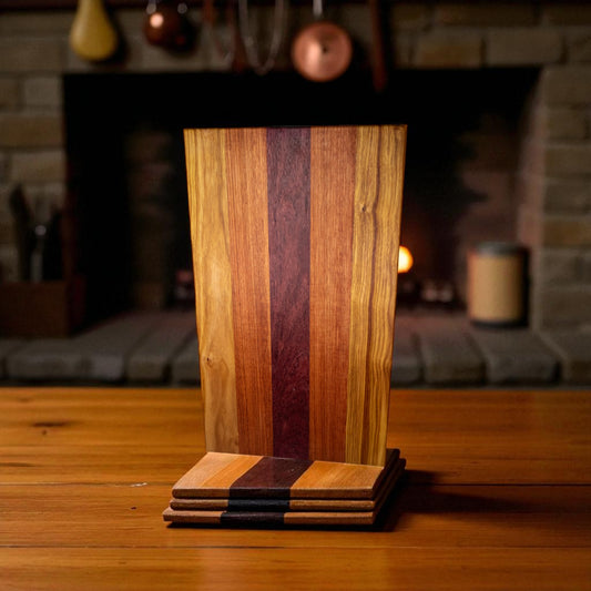 Bloodwood, Canary Wood Charcuterie Boards/Serving Board/Cutting Board