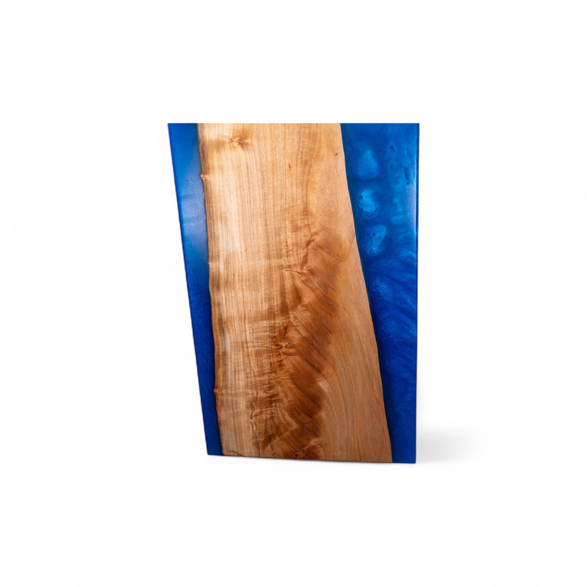 Blue Epoxy Maple t Wood Charcuterie Boards/Serving Board