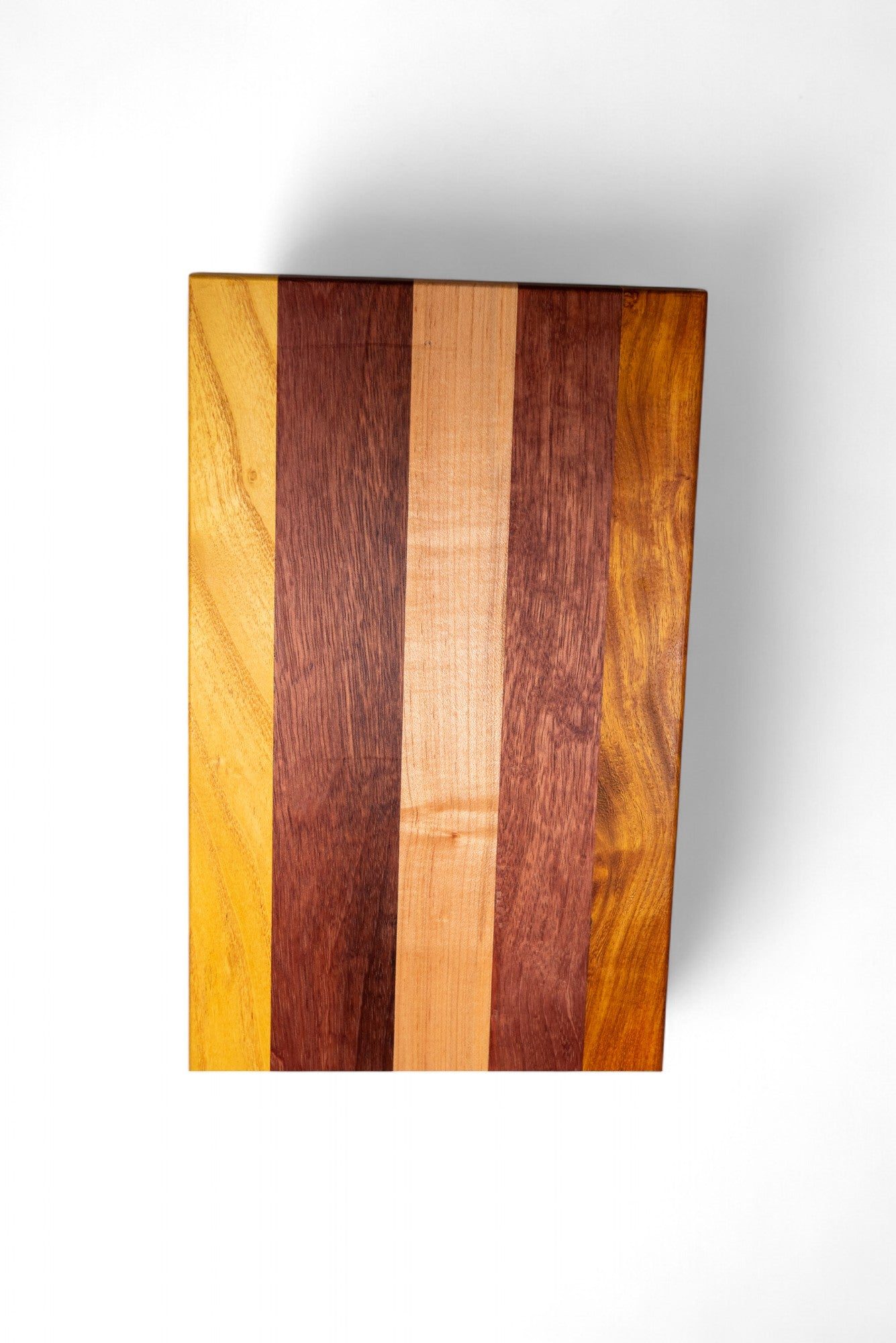 Charcuterie Serving Board - Handcrafted Purpleheart & Mulberry Wood Cutting Board 18x9
