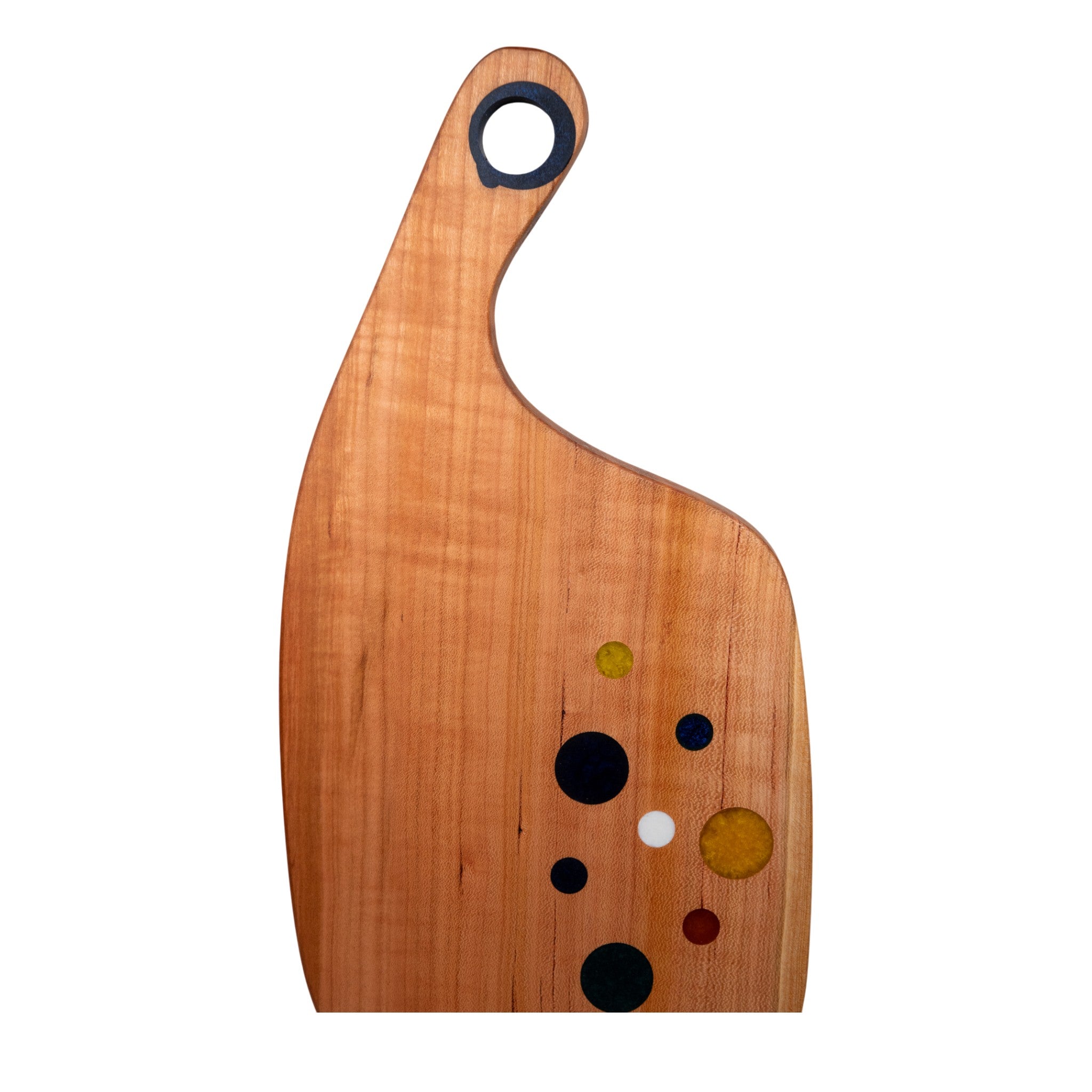 Cherry Wood Color Epoxy Charcuterie Boards/Serving Board