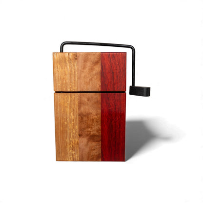 CWS- Padauk, Ash, and Sycamore Cheese Slicer Board
