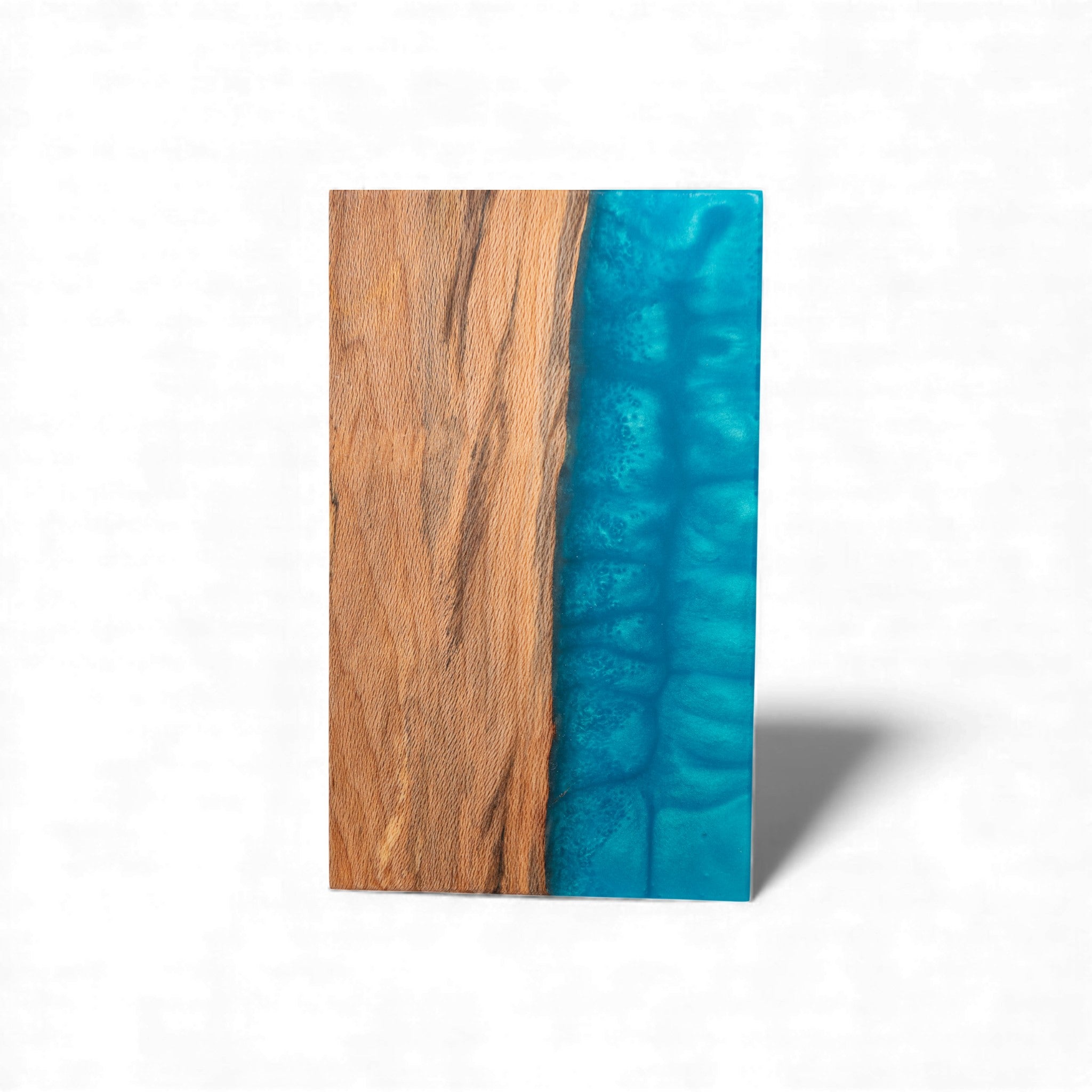 Ambrosia Maple Wood with Sea Blue Epoxy Charcuterie Boards/Serving Board