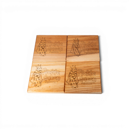 Maple Pickle Queen Dill Coaster