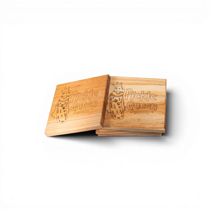Maple Pickle Queen Dill Coaster