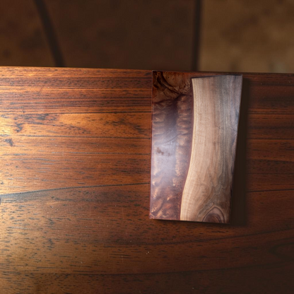 Brown Epoxy Black Walnut Charcuterie Boards/Serving Board
