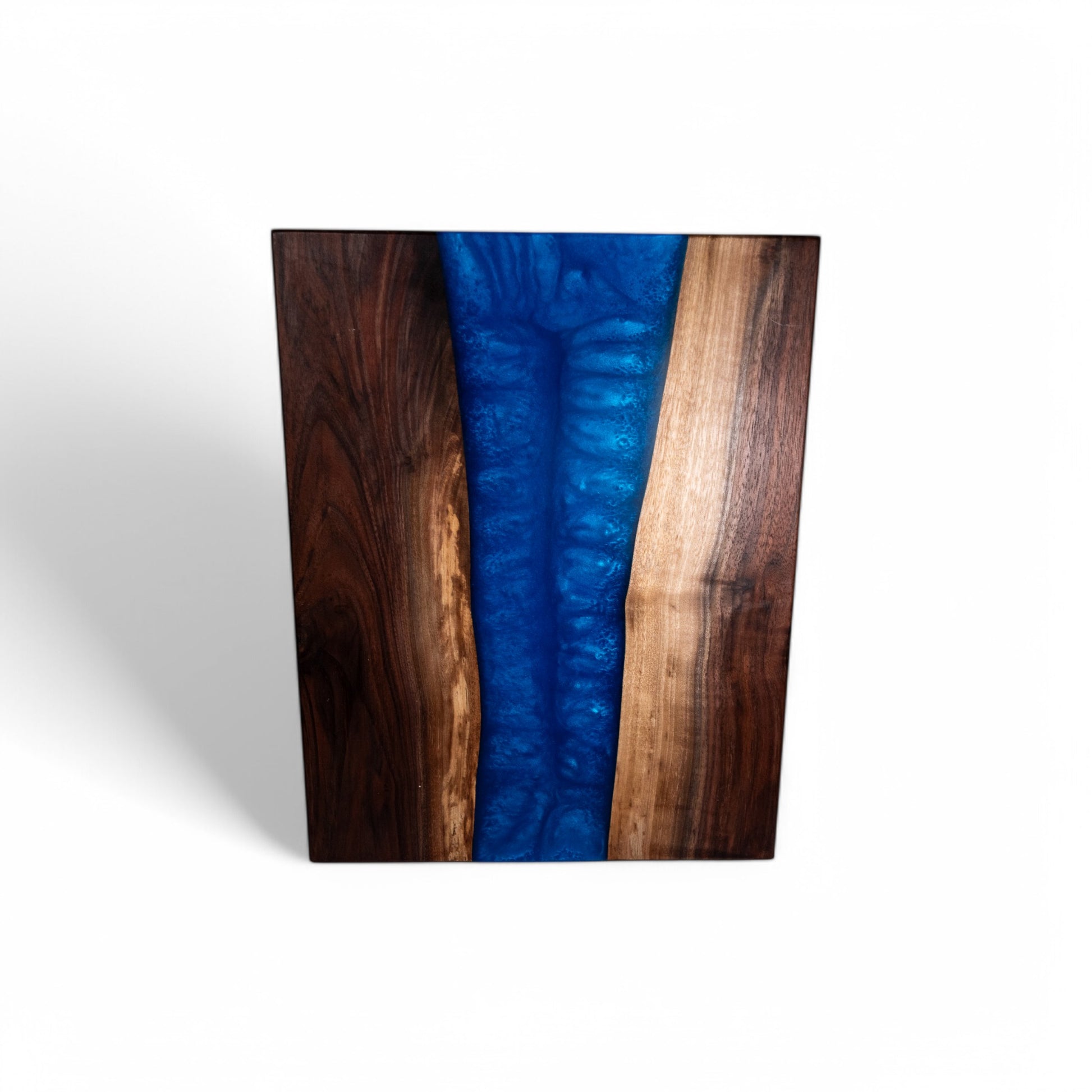 Dark Blue Epoxy Walnut Charcuterie Boards/Serving Board