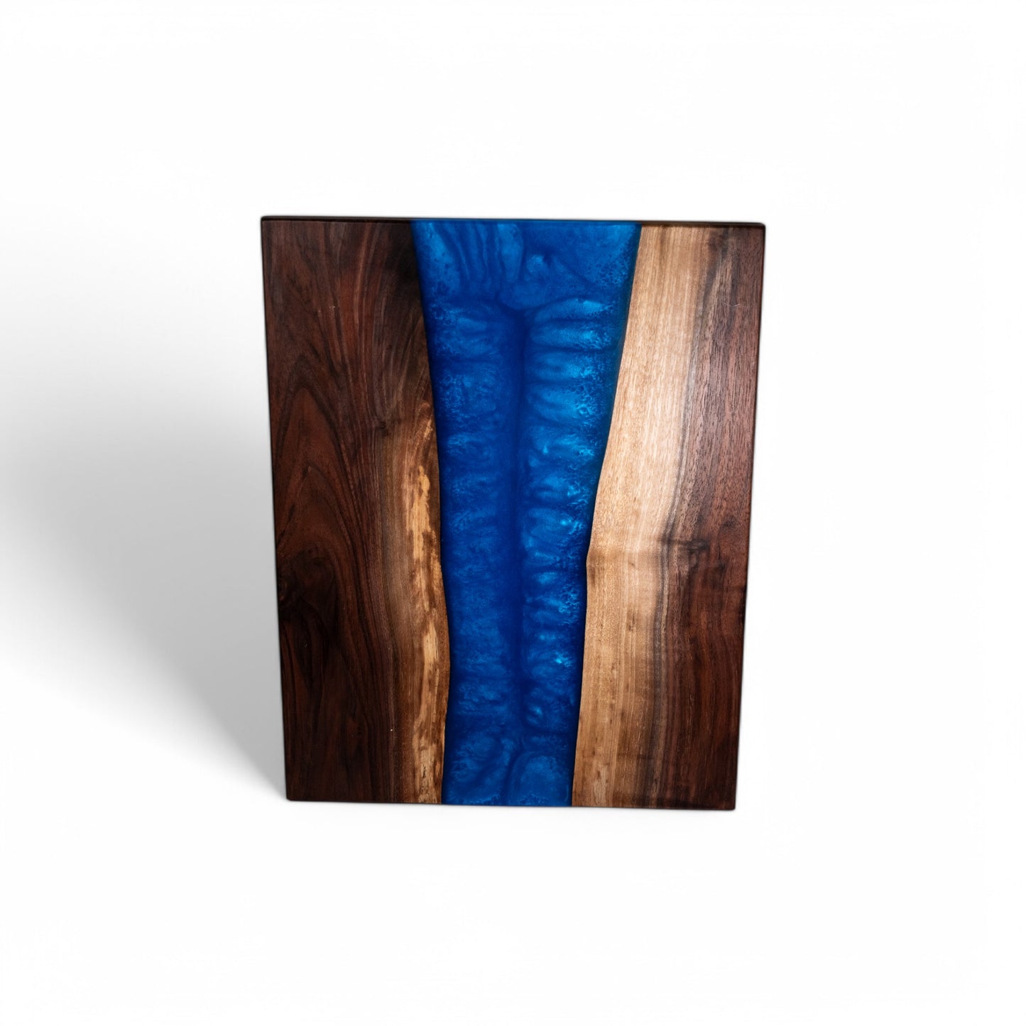 Dark Blue Epoxy Walnut Charcuterie Boards/Serving Board