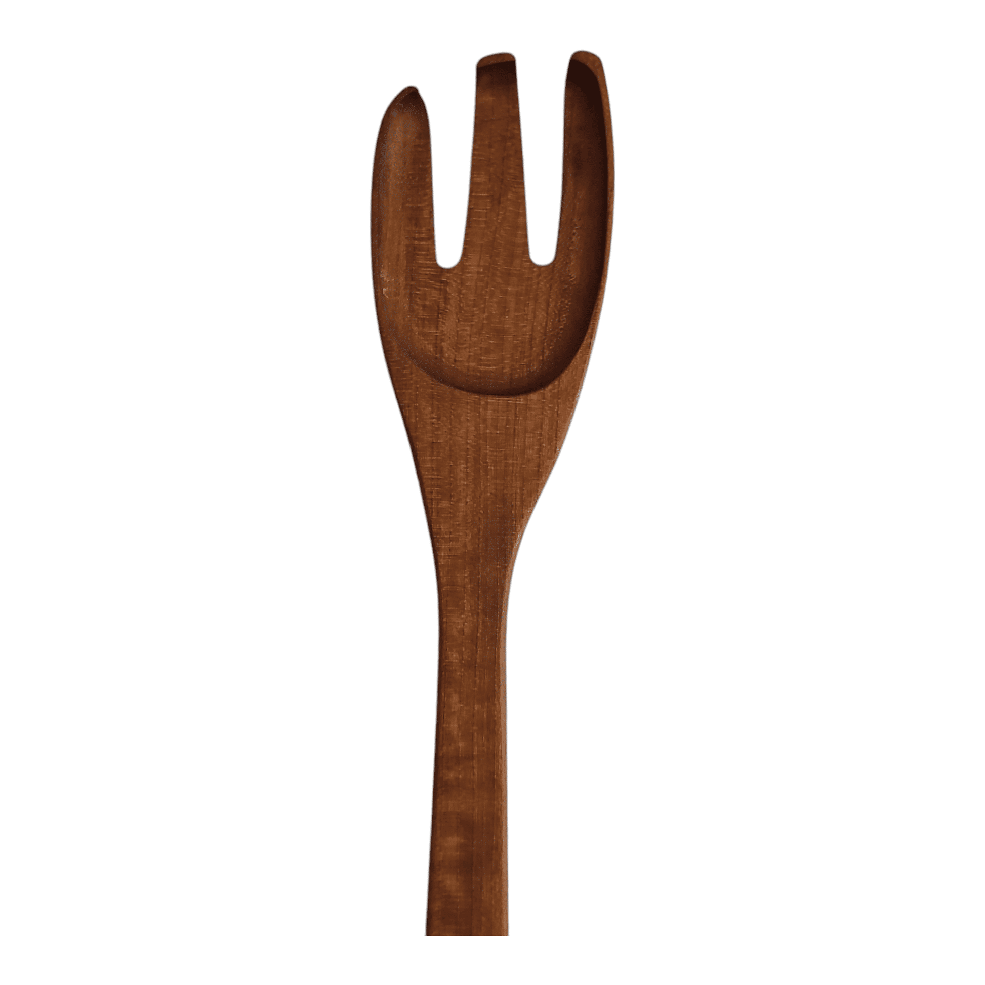 Handmade Wooden Slotted Spoons - 12” Cooking Spoon from Cherry