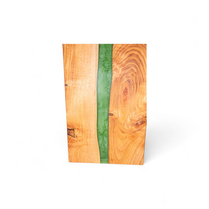 Jade Epoxy with Coffee Charcuterie Boards/Serving Board