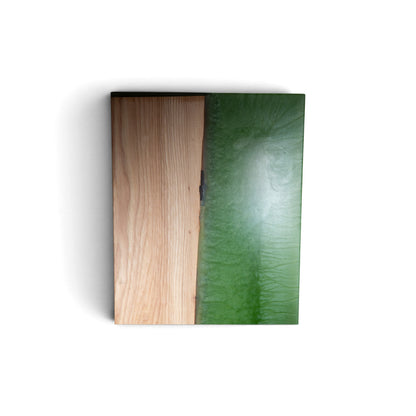 Jade Epoxy with Maple Wood Charcuterie Boards/Serving Board