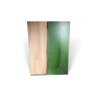 Jade Epoxy with Maple Wood Charcuterie Boards/Serving Board