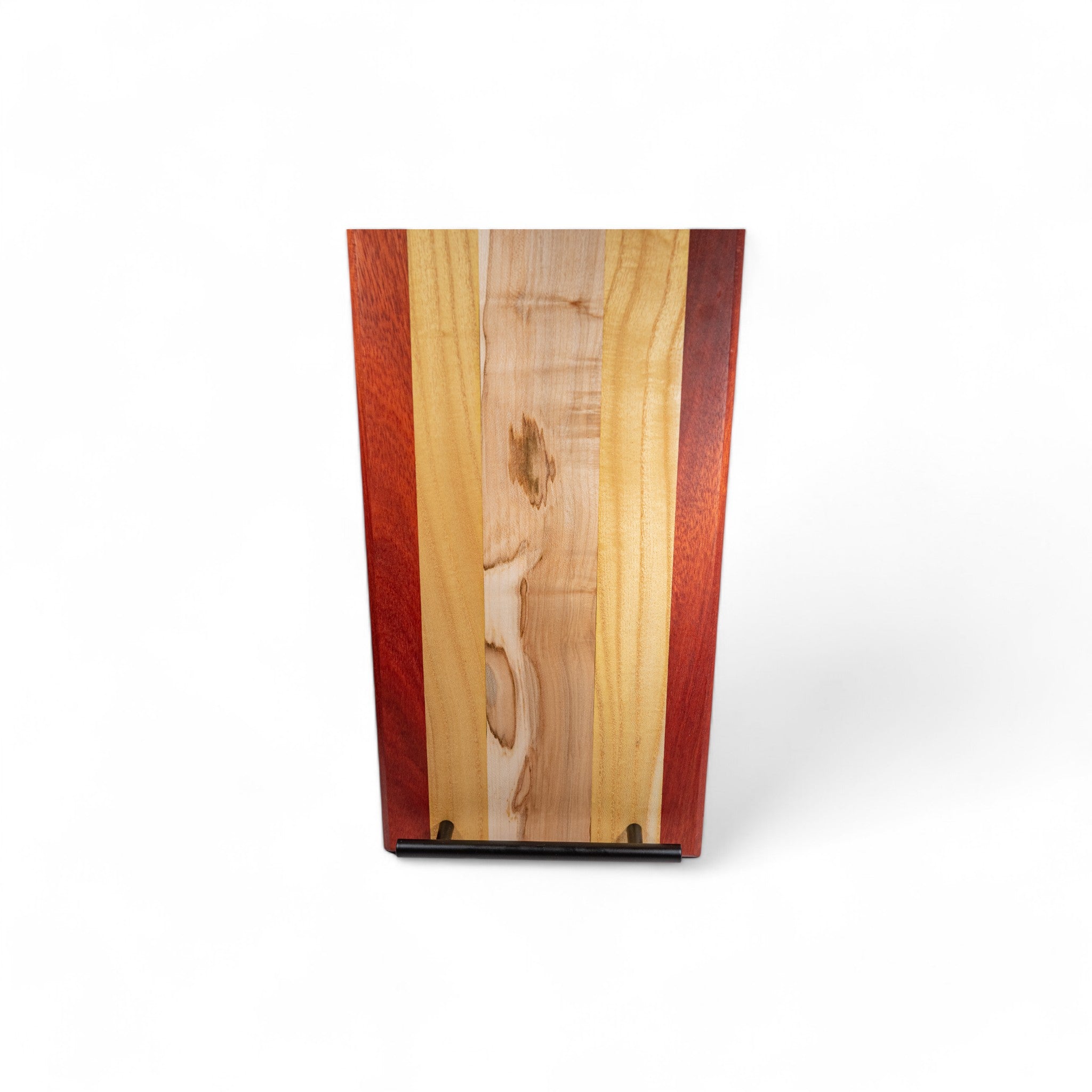 Maple, Mulberry, And Paduak Wood Charcuterie Boards/Serving Board