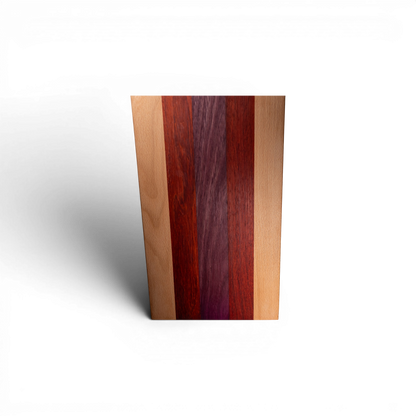 Maple, Padauk and Purple Heart Wood Charcuterie Boards/Serving Board/Cutting Board With Handles