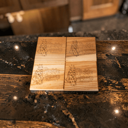 Maple Pickle Queen Dill Coaster