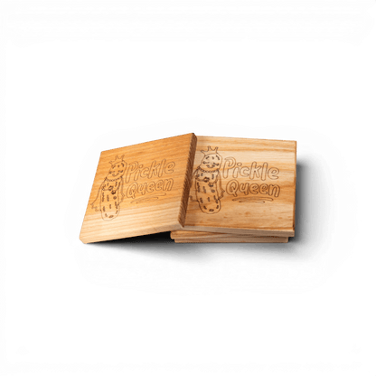 Maple Pickle Queen Dill Coaster