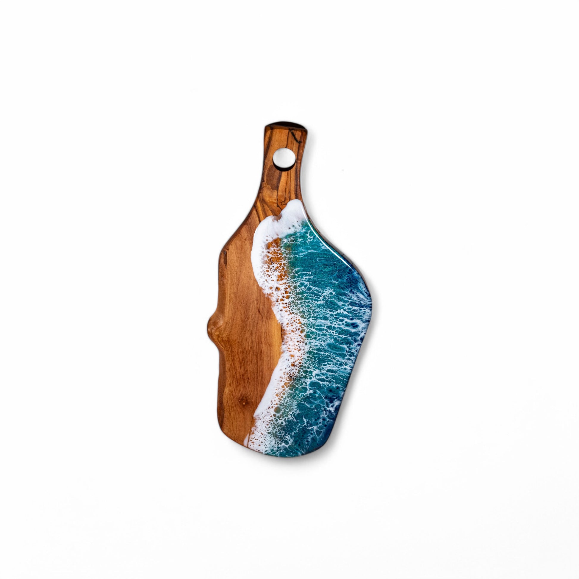 Ocean Wave Olive Wood Charcuterie Boards, Serving Board, Cutting Board