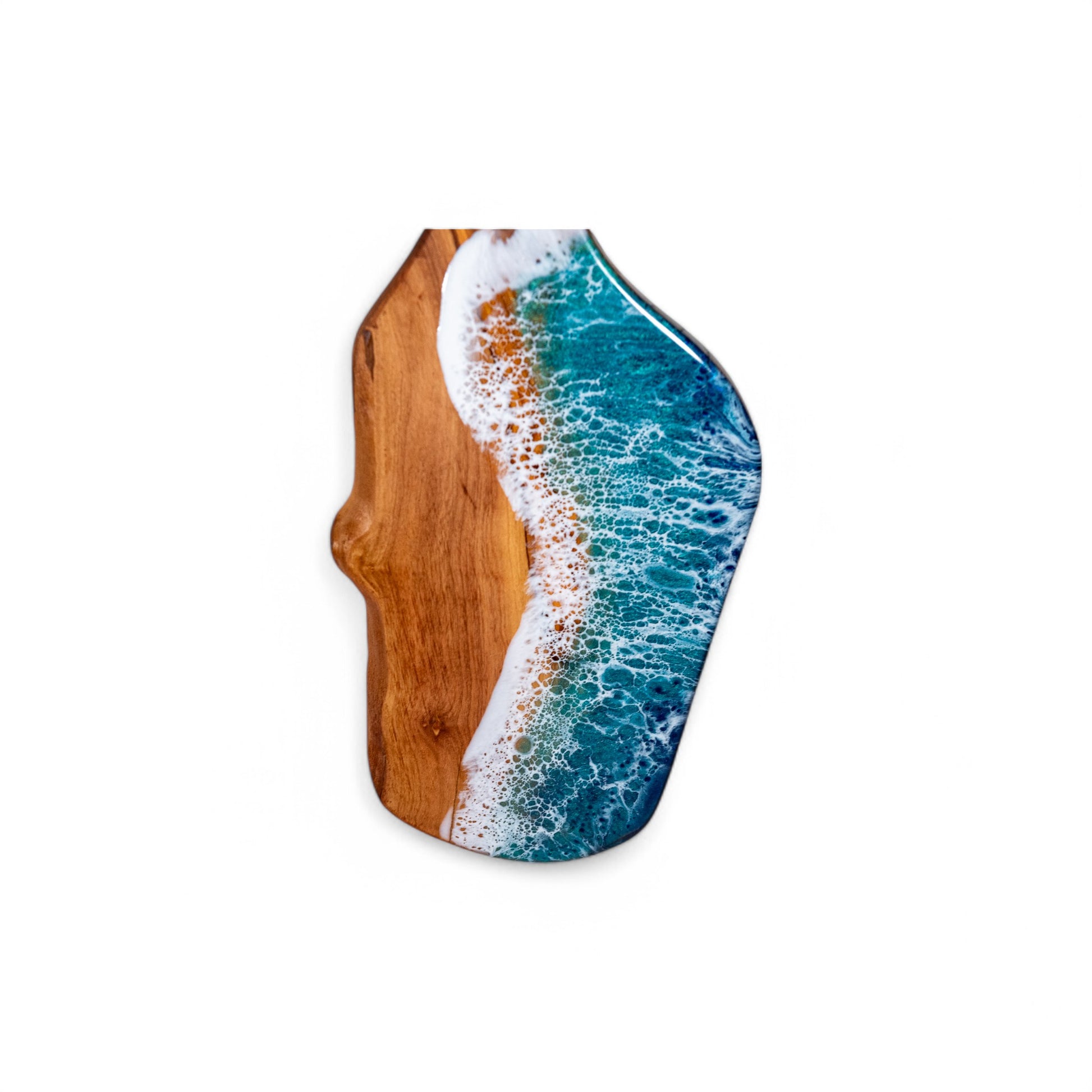 Ocean Wave Olive Wood Charcuterie Boards, Serving Board, Cutting Board