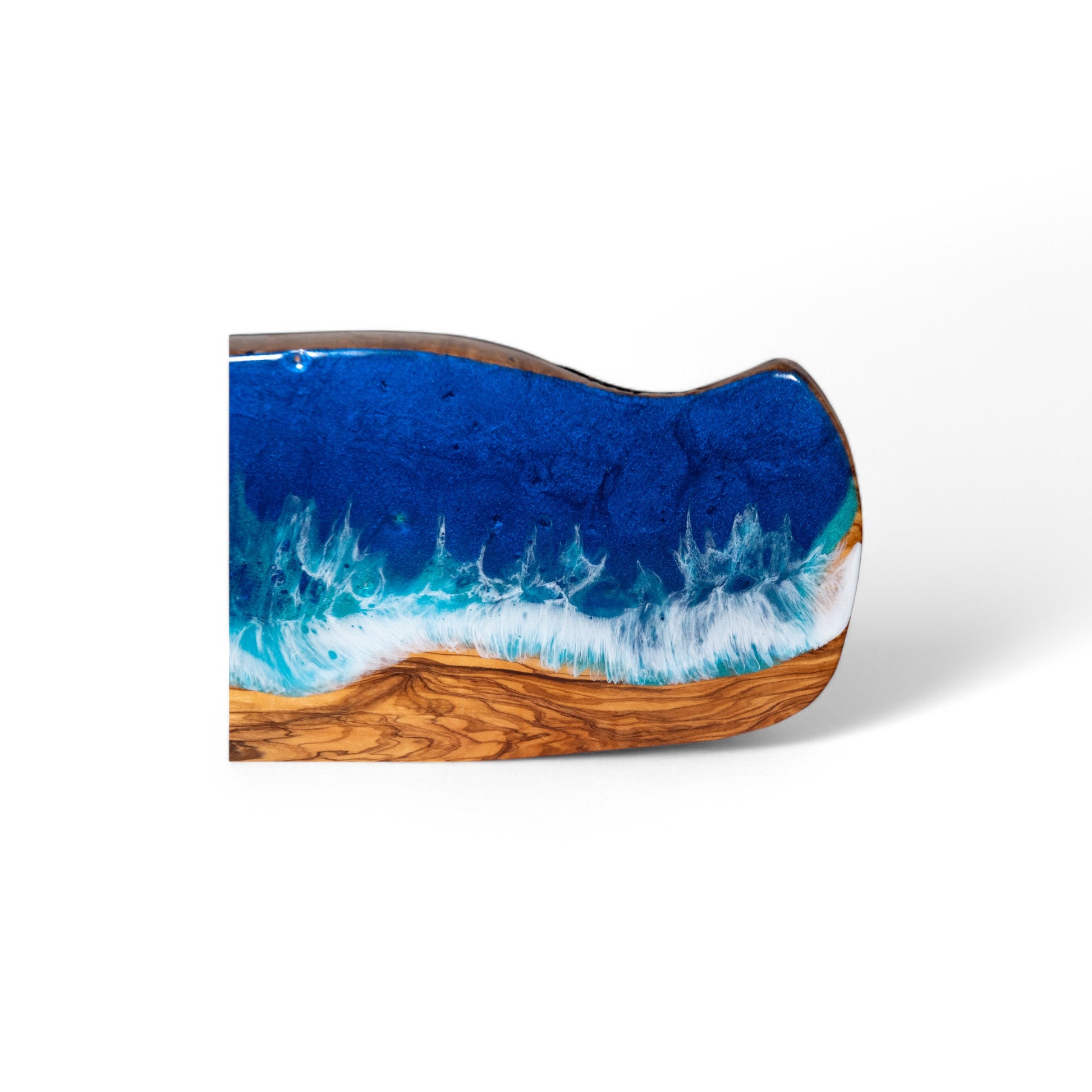 Ocean Wave Olive Wood Charcuterie Boards, Serving Board, Cutting Board