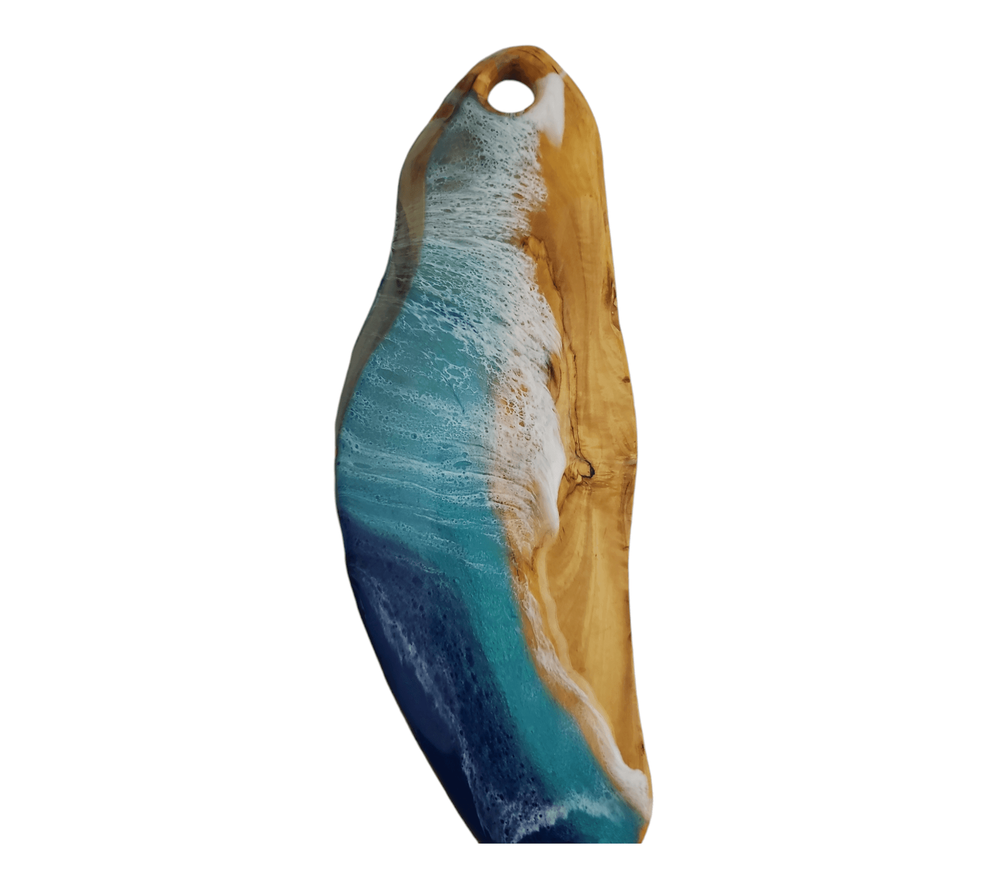 Ocean Wave Olive Wood Charcuterie Boards, Serving Board, Cutting Board